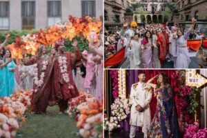 Exclusive | Lavish 5-day wedding extravaganza shut down busy Fifth Avenue — and featured hundreds of guests, its own off-Broadway musical