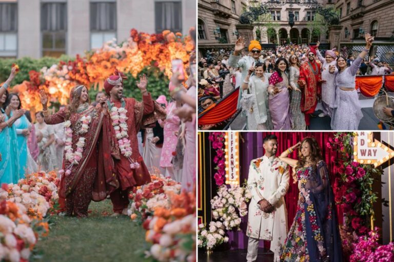 Exclusive | Lavish 5-day wedding extravaganza shut down busy Fifth Avenue — and featured hundreds of guests, its own off-Broadway musical
