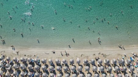 Greece tourism revenue and arrivals surge in early 2026