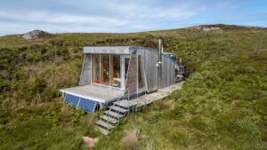 This remote Scottish island with cabin could be yours for €405,000