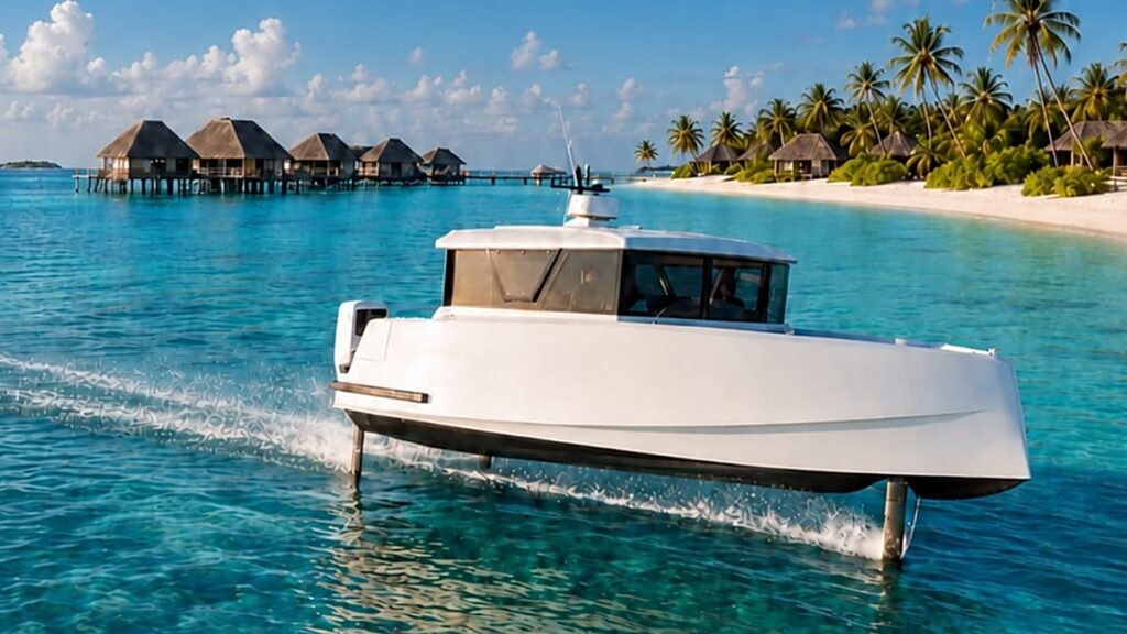 New fleet of electric hydrofoil boats to be deployed in the Maldives New fleet of electric hydrofoil boats to be deployed in the Maldives
