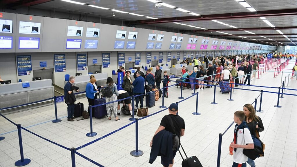 Air passenger traffic has dropped in Europe. Here’s why