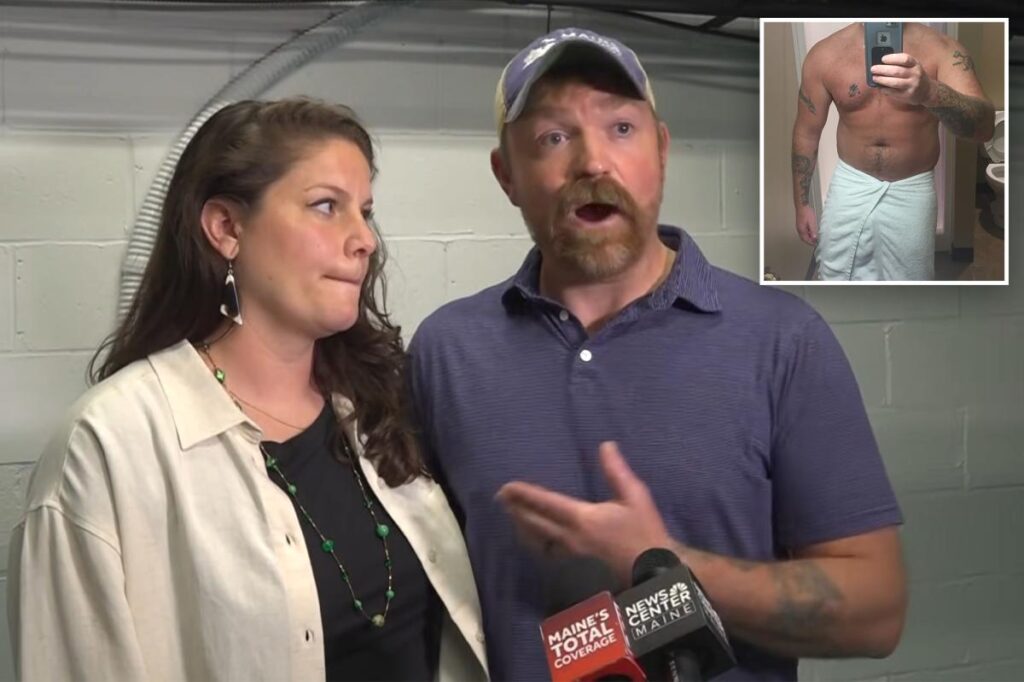 Maine Senate candidate Graham Platner breaks silence on sexting scandal – with wife glued to his side