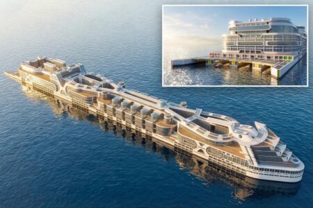 Plans for ‘floating city’ that would carry 80,000 people dwarfing the finest cruise ships in the world