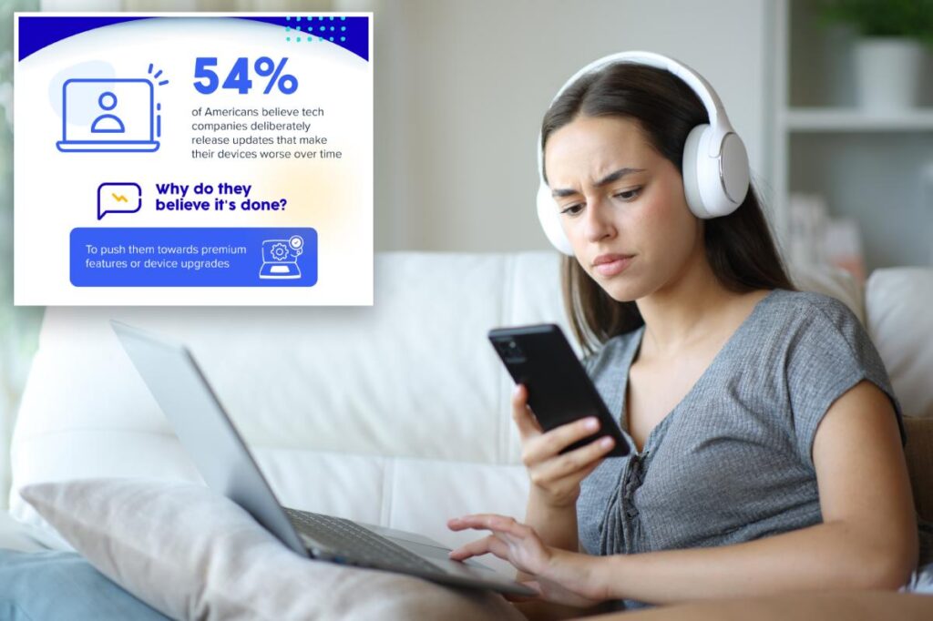 Americans are suspicious that software updates make their electronic devices worse: research