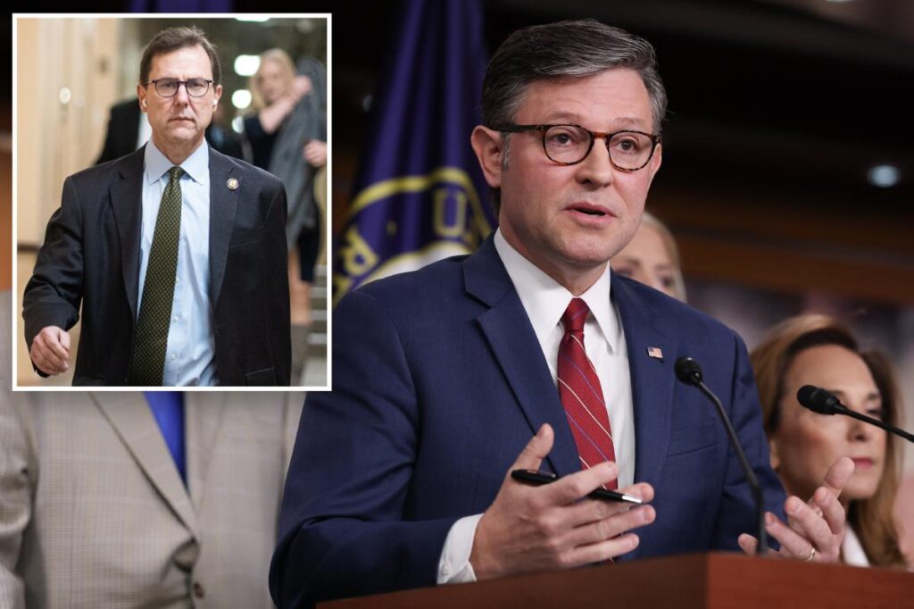 Speaker Johnson knows what happened to missing Rep. Tom Kean Jr., won’t disclose it