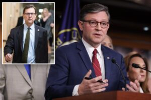 Speaker Johnson knows what happened to missing Rep. Tom Kean Jr., won’t disclose it