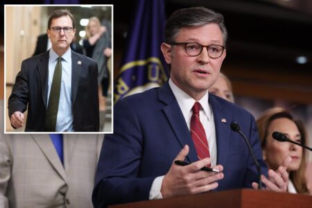 Speaker Johnson knows what happened to missing Rep. Tom Kean Jr., won’t disclose it