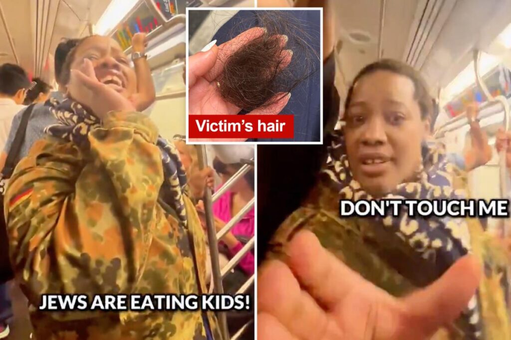 Antisemitic straphanger rips out subway rider’s hair in horrific attack on packed train: ‘Jews are eating kids’ Antisemitic straphanger rips out subway rider’s hair in horrific attack on packed train: ‘Jews are eating kids’