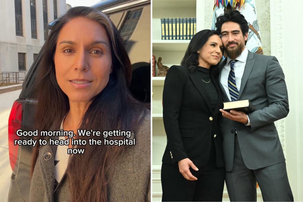 Tulsi Gabbard reveals husband’s ‘very rare sacral chordoma’: ‘In a lot of pain’ after 7-hour surgery