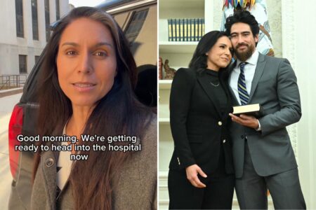 Tulsi Gabbard reveals husband’s ‘very rare sacral chordoma’: ‘In a lot of pain’ after 7-hour surgery