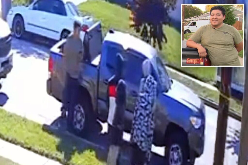 Marine veteran fights off 4 hooded teens who tried to carjack him at gunpoint in broad daylight