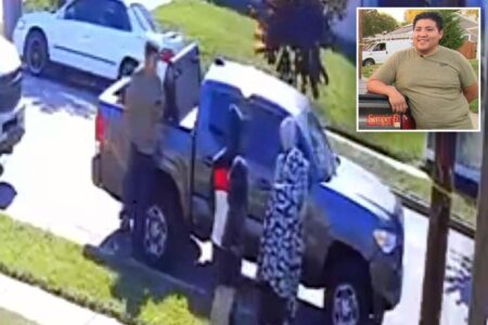 Marine veteran fights off 4 hooded teens who tried to carjack him at gunpoint in broad daylight