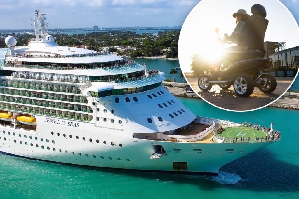Royal Caribbean passenger sues cruise line for K after tripping over parked mobility scooter