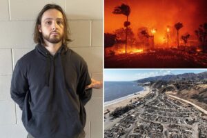 Accused Palisades Fire arsonist comes face to face with victims on eve of trail