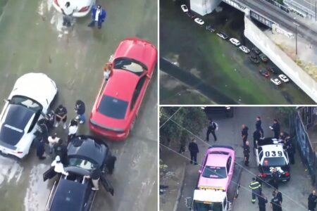 72 supercars seized in LA River as drivers left shocked by sting: ‘We weren’t doing anything stupid’