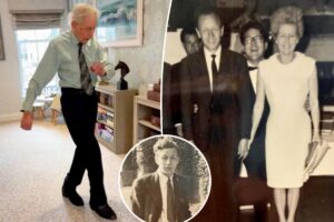 Britain’s oldest dancer vows to ‘keep on grooving’ at 100 as his latest viral video hits 1.5M views