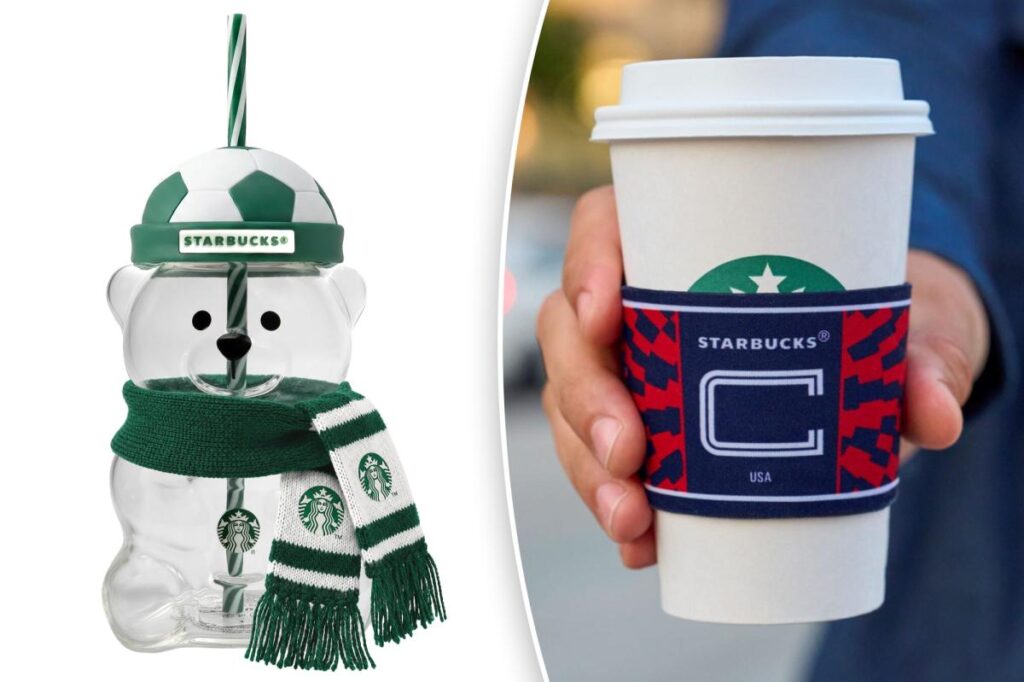 Starbucks kicks into World Cup 2026 with return of ‘Bearista’ cup and other limited-edition giveaways