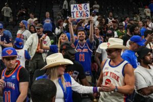 Nearly 50% of tickets for Knicks Game 5 in San Antonio purchased by NY, NJ fans Nearly 50% of tickets for Knicks Game 5 in San Antonio purchased by NY, NJ fans