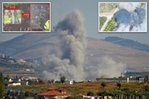 Israel strikes dozens of Hezbollah targets in Lebanon as Trump and Iran inch toward long-awated peace deal