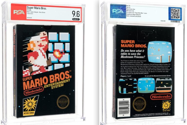 Super Mario Bros. is the most expensive game ever, smashing records with M sale Super Mario Bros. is the most expensive game ever, smashing records with M sale