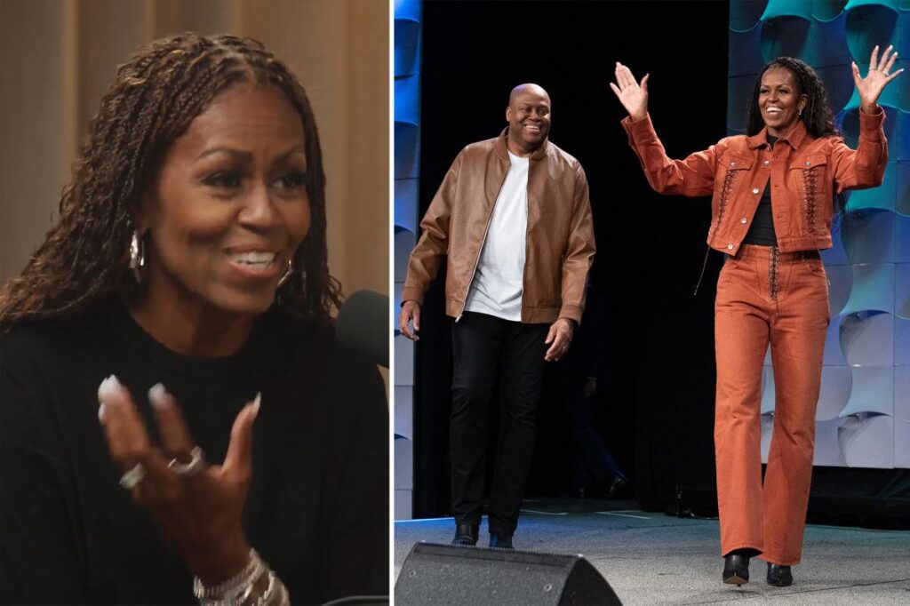 Michelle Obama reveals she rescued a choking friend at dinner Michelle Obama reveals she rescued a choking friend at dinner