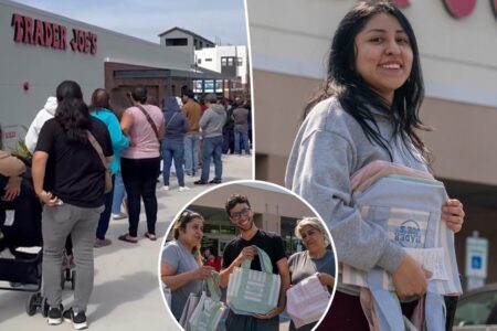 Trader Joe’s mini totes drop for just  — selling out fast as customers battle long lines