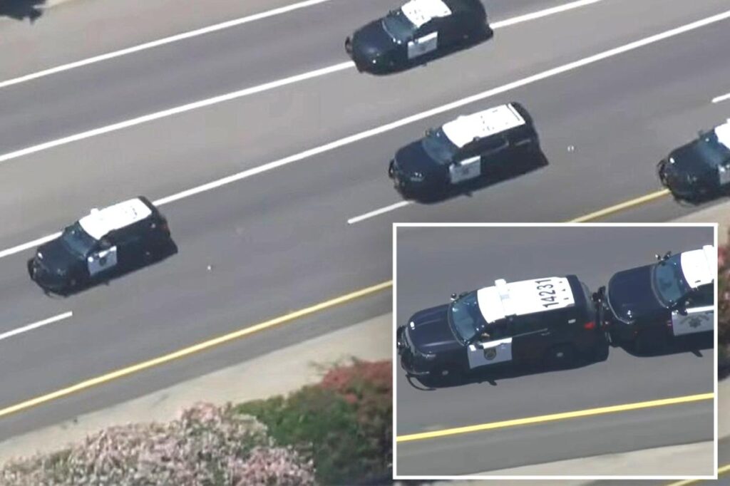 Stolen police cruiser leads cops on wild chase through streets of Sacramento