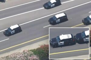 Stolen police cruiser leads cops on wild chase through streets of Sacramento