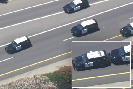 Stolen police cruiser leads cops on wild chase through streets of Sacramento