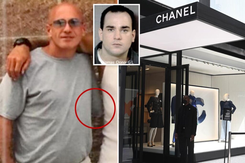 One-armed Gambino mobster behind .7 million Chanel heist: DA
