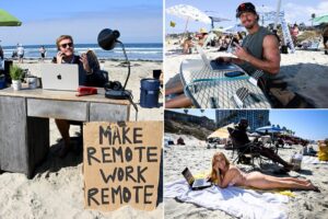 SoCal beach transforms into ultimate remote work escape — after city tried to pull the plug