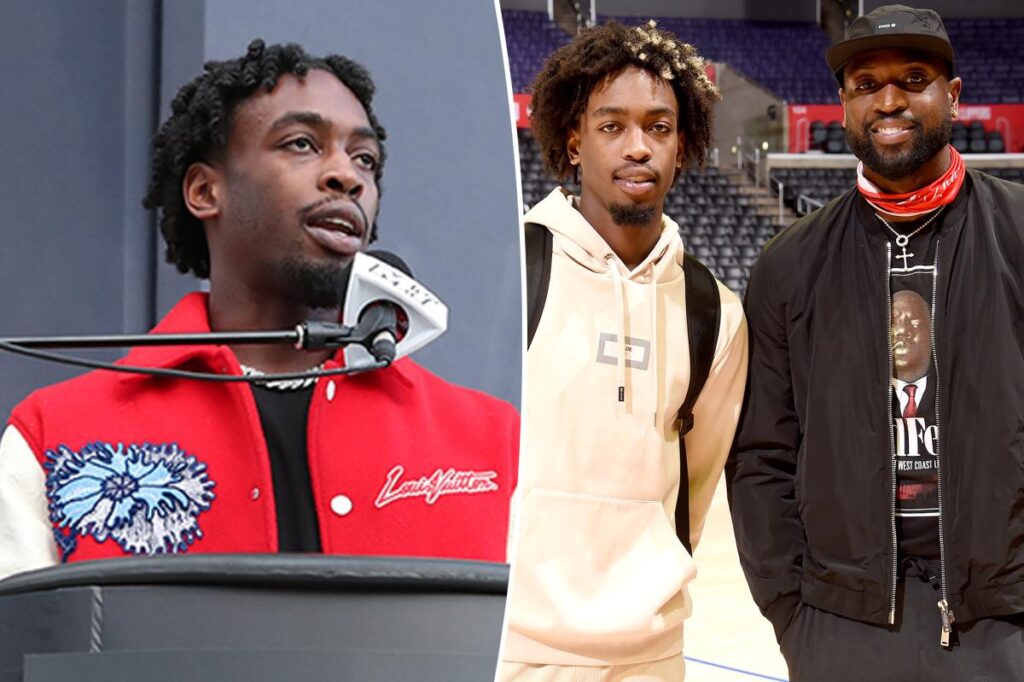 Dwayne Wade’s son Zaire arrested on suspicion of domestic violence