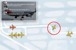 American Airlines plane forced to abort takeoff after another jet veers onto same runway at Miami airport