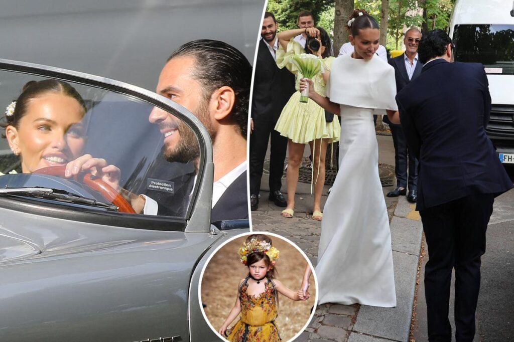 French bombshell dubbed ‘the most beautiful girl in the world’ as a kid gets married at 25