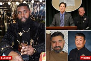 Driver who held fundraiser for himself after killing LAPD cop and Whole Foods worker charged with murder
