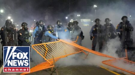 Violence ERUPTS outside ICE facility in New Jersey Violence ERUPTS outside ICE facility in New Jersey