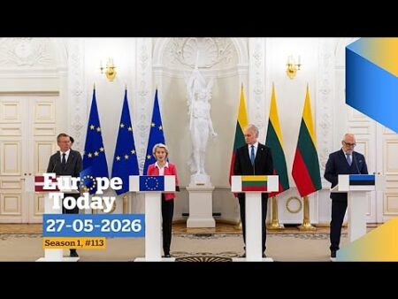 LIVE: NATO drills near Russia border as VDL warns over drone threat | Europe Today #113