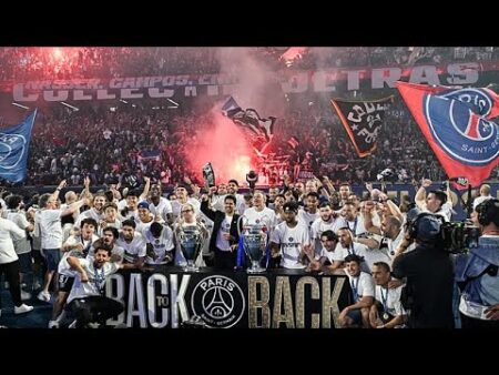Crowning of PSG: an evening of celebrations at the Parc des Princes
