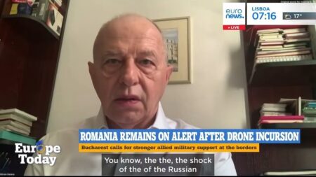 Romania lacked means to stop Russian drone, says Geoană