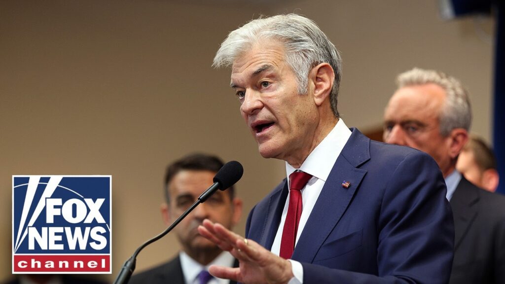 Dr. Oz holds press briefing at White House