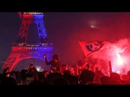 French police detain hundreds in Paris after violent celebrations of PSG’s Champions League title