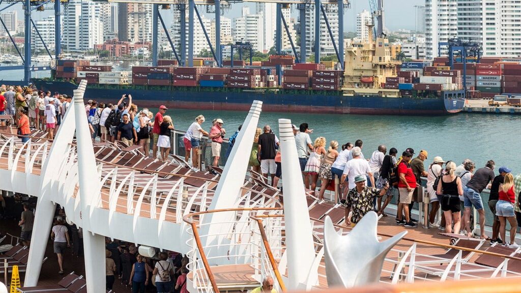 Cruise passenger hailed as hero after jumping into water to save 84-year-old man