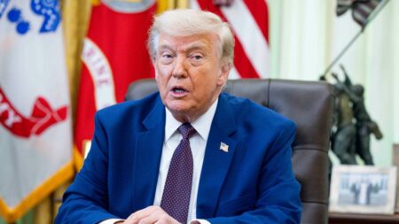 18 House Republicans defy Trump to pass Ukraine aid package headed for veto fight