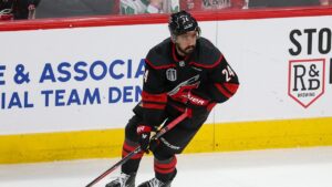 Seth Jarvis scores overtime game-winner as Hurricanes storm back from 2-0 deficit to even Stanley Cup Final