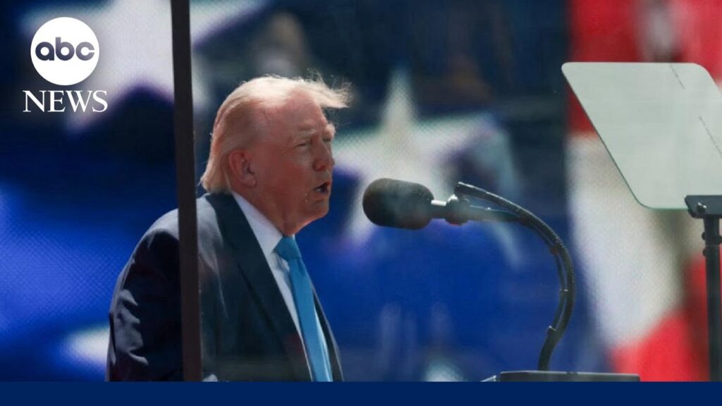 President Trump says he will headline America 250th celebration