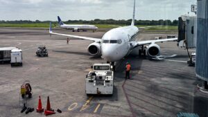 Military veteran’s painful walk across airport tarmac sparks strangers to raise over 5K