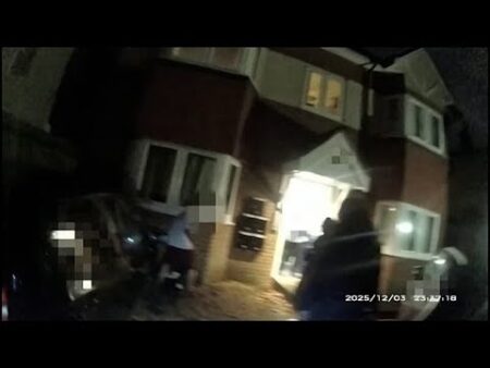 Henry Nowak stabbing: Key moments from police bodycam footage