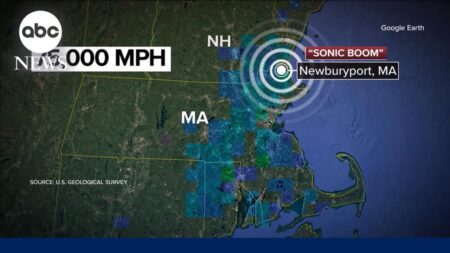 Massive boom shakes New England region