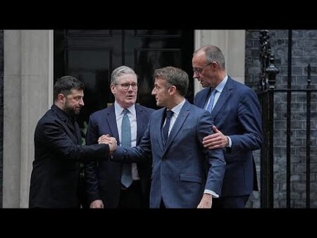 Zelenskyy to meet Macron, Merz and Starmer in London on Sunday, France says Zelenskyy to meet Macron, Merz and Starmer in London on Sunday, France says